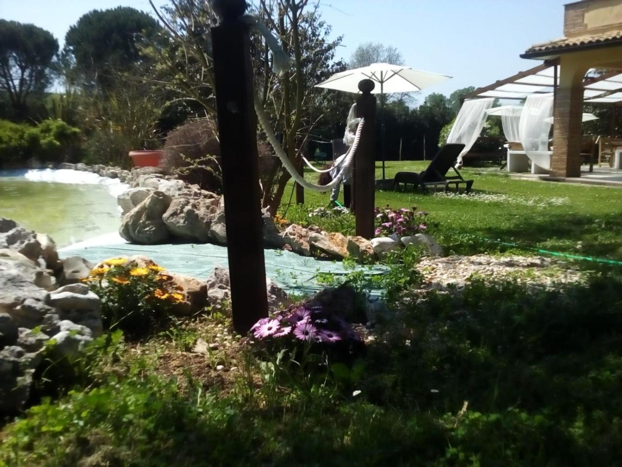 Villa Gusto E Benessere Sacrofano Bagian luar foto